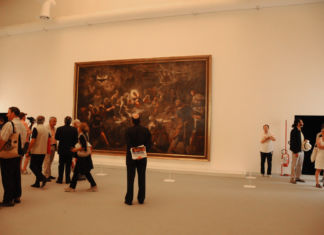 La sala dei Tintoretto - Biennale di Venezia 2011 - photo Valentina Grandini