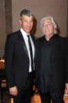 Maurizio Cattelan e Germano Celant