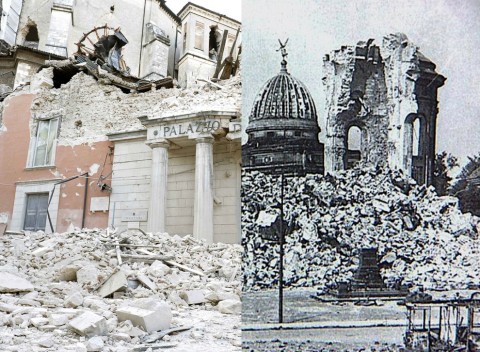 arena laquila dresda Passato, presente, futuro. E Francesco Arena ricostruisce L’Aquila con i mattoni di Dresda