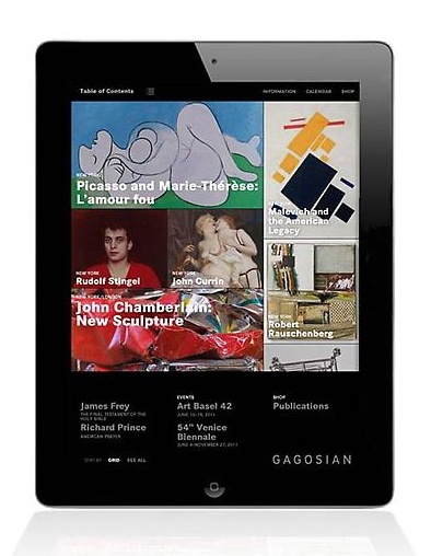 Larry Gagosian sempre più tech. Dopo Art.sy, arriva l’applicazione per iPad…