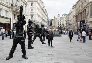 Sbarco alieno a Vienna. Tutto merito della public art