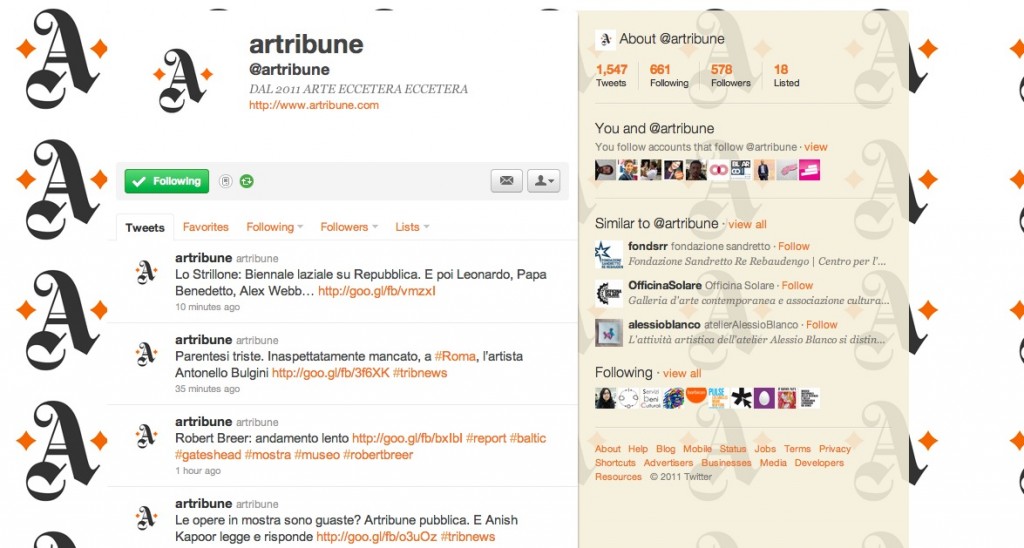 Artribune sui social network? Ebbene si, ci abbiamo preso gusto. E dai numeri, ci sembra anche voi…