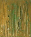 6 Fontana Concetto spaziale 1961 taglibuchi e acrilico su tela 469x387 cm La pittura? Un oggetto