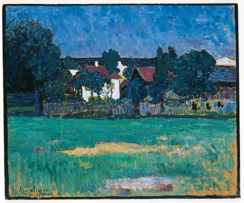 Alexej von Jawlensky Wasserburger Landschaft prezzo realizzato € 593.800 Anche Dorotheum brinda. Primo semestre da record e tante novità per la casa d'aste viennese