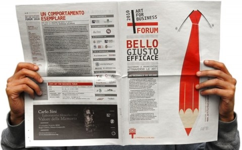 Art For Business Forum Art For Business con la testa è già a novembre. E l’edizione 2011 aiuterà ad “Imparare il presente”