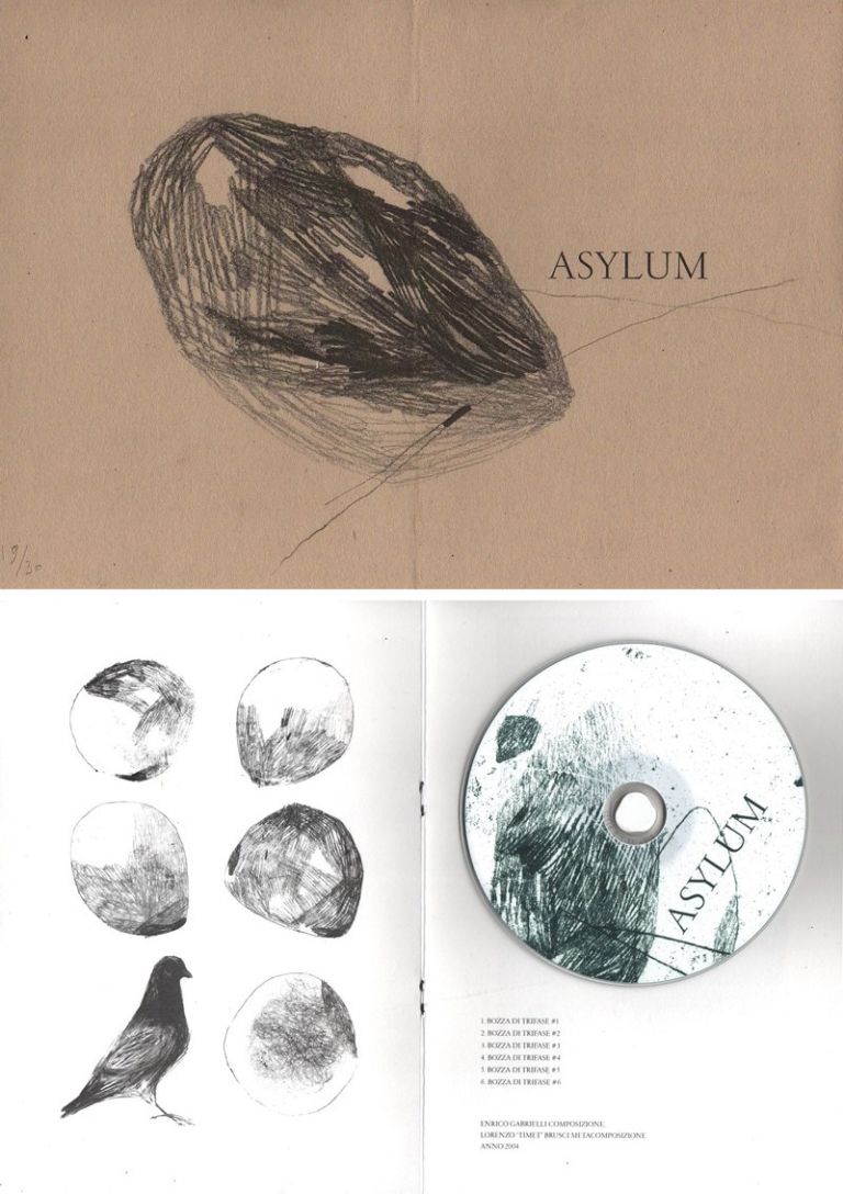 Asylum 2011 artist book Storie d’uccelli, di rovi e di magneti