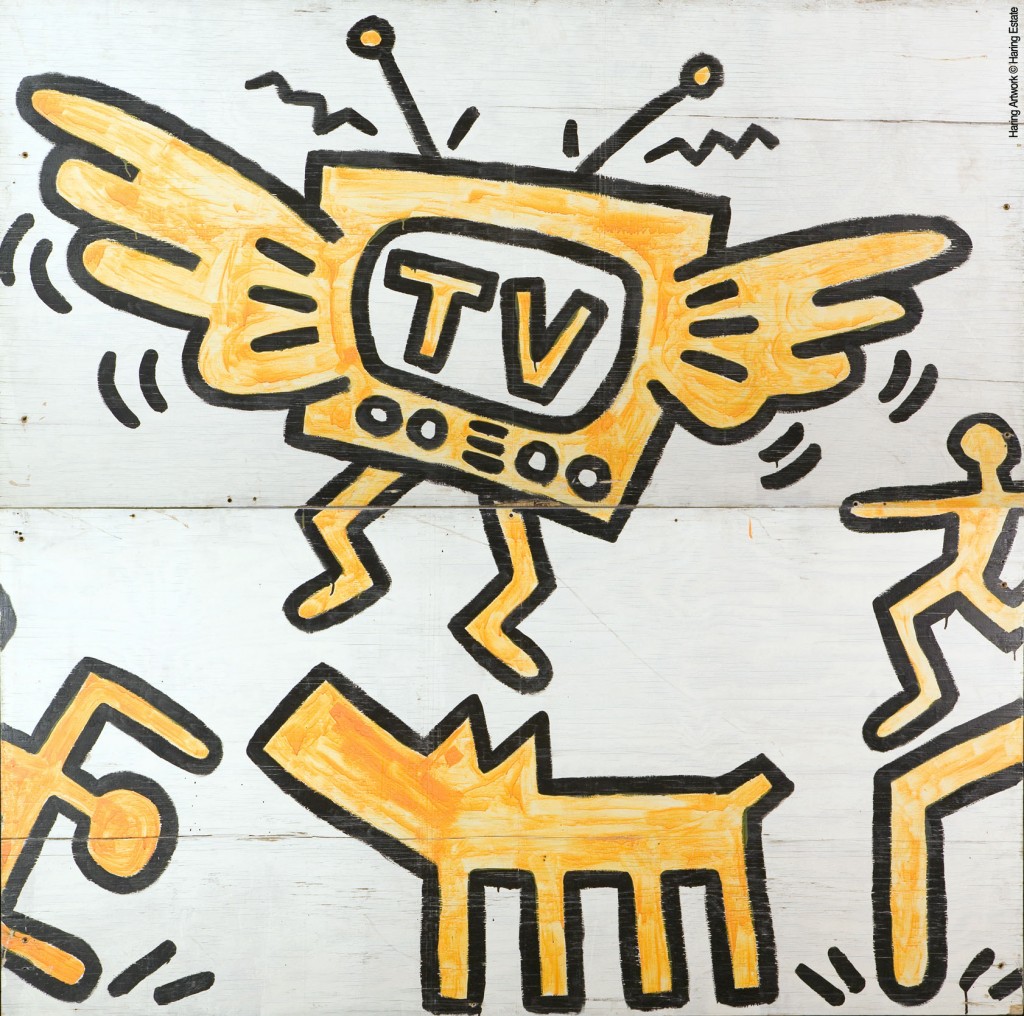 Chieti, Wisconsin. Al Museo Archeologico Nazionale d’Abruzzo arriva Keith Haring con il murale di Milwaukee, ecco le foto