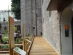 Veduta de Il Giradino del Castello Photo Claudia Giraud Orto, bosco e frutteto, al centro di Torino. Il Fossato di Palazzo Madama ora è un Giardino Medievale