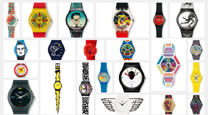 Swatch art collection