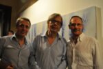 Sgarbi con artista Antonio Pujia Venezia e assessore Mario Caligiuri In punta di stivale. E a colpi di padiglioni, con la Calabria è quasi completa l’unità d’Italia del generale Sgarbi