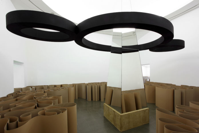 Installation view, Michelangelo Pistoletto, Mirror of Judgement , Serpentine Gallery, London. Courtesy of Serpentine Gallery. Photo: S. Pellion