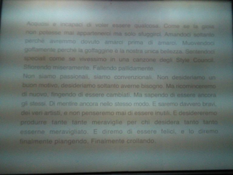 28 Parole private in spazi pubblici. Massimo Grimaldi al Pastificio Cerere