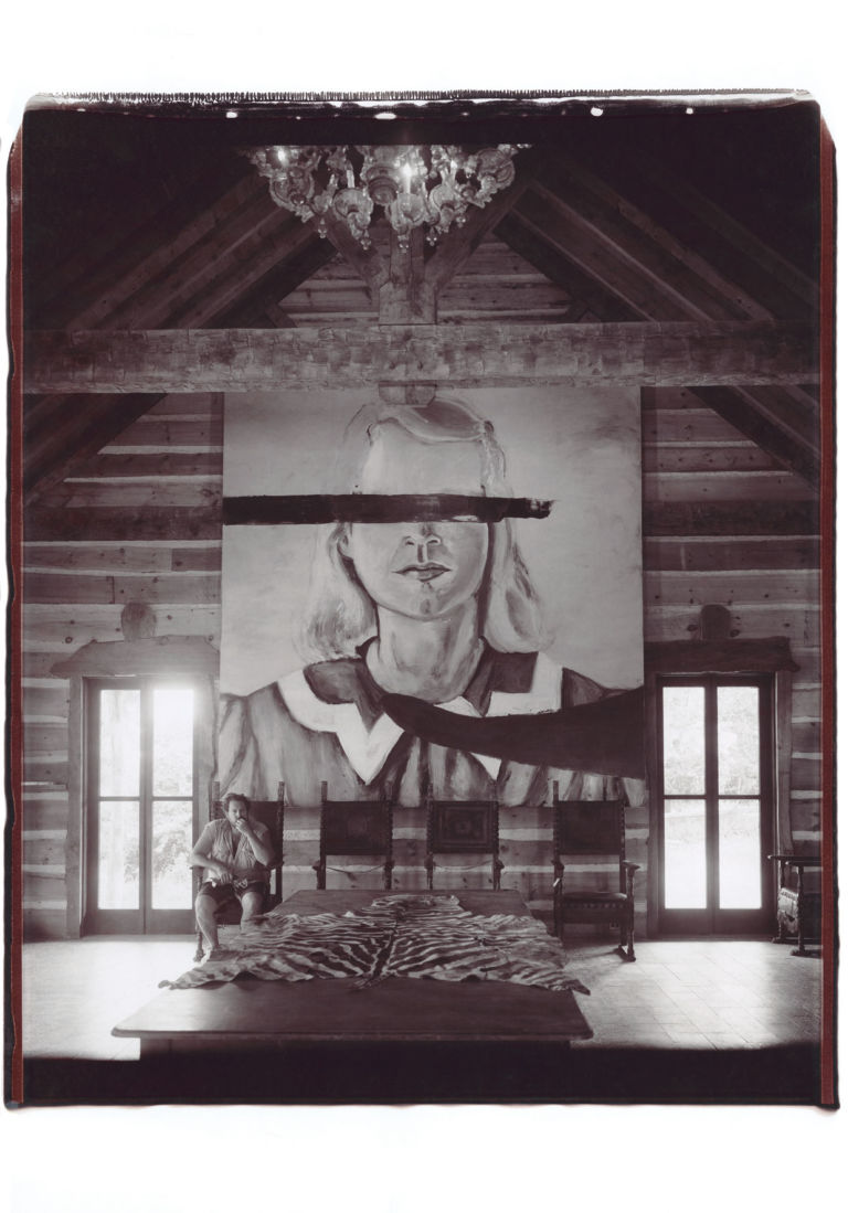 3. Untitled Self Portrait with Big Girl Montauk 2004 Essere Julian Schnabel