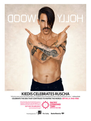 Anthony Kiedis a conversazione con Ed Ruscha. L’art scene losangelina cerca di rilanciarsi puntando sulle celebrities…