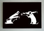 Banksy HMV Dog La casa d’aste Bonhams a Londra si dedica alla Street Art, e la guest star è Banksy, naturalmente…