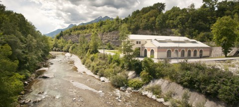 Il sito di Sass Muss foto G De Donà Dolomiti Contemporanee, parte seconda. Cinque nuove mostre, con tanto di padiglione su quattro ruote