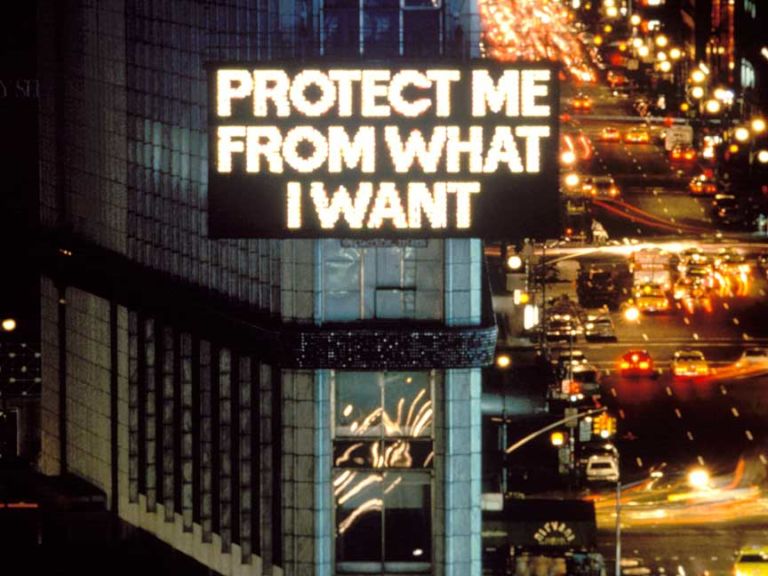 Jenny Holzer - Protect Me From What I Want