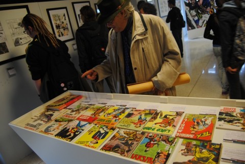 Laudace Bonelli in mostra a Lucca Sergio Bonelli. Ora anche Tex lo piange