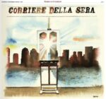 Marcello Jori per il Corriere della Sera 11 settembre, anche il Corriere si distingue nel ricordo con la contro-copertina d’artista