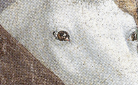 Sacchi 1 Piero della Francesca, Victor Man, un misterioso pittore del Seicento, nove falsi biografi e una testa di cavallo. Tutta la folle storia, in un artist book nuovo di zecca