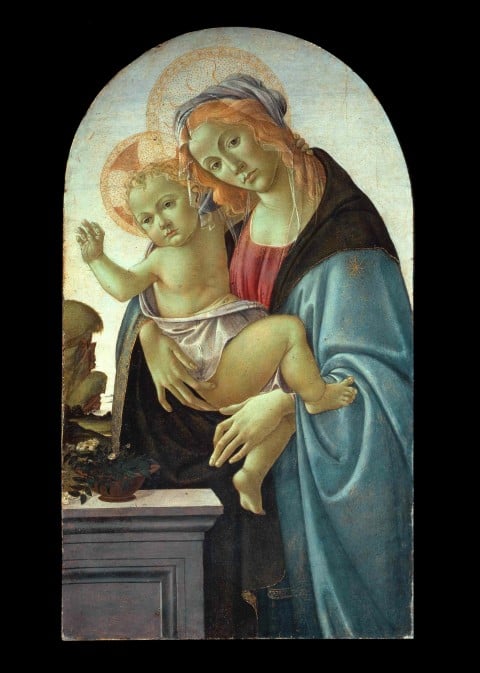 Sandro Botticelli Madonna col Bambino collezione privata Firenze Due Vasari al prezzo di uno