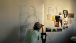 Thomas Pavitte Mona Lisa 6239 Dot to Dot Drawing 2011 5 Unisci i puntini e vedrai… la Gioconda. Un artista australiano trasforma la Mona Lisa in un gioco. Il più complesso del mondo