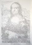 Thomas Pavitte Mona Lisa 6239 Dot to Dot Drawing 2011 8 Unisci i puntini e vedrai… la Gioconda. Un artista australiano trasforma la Mona Lisa in un gioco. Il più complesso del mondo