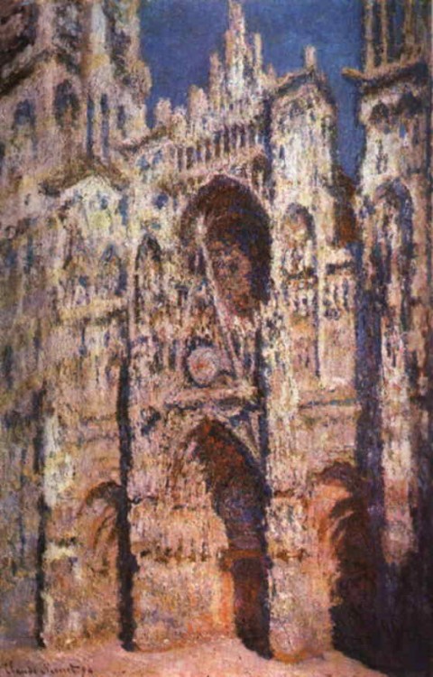 monet.rouen cathedral Roy Lichtenstein legge Monet