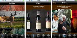 Vino, arte e territorio: un tris sempre vincente. Il Castello di Ama racchiude la sua esperienza decennale in un’app per iPhone e iPad. E ci sono anche le ricette…