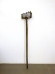 untitled 2010 polished iron and wood shovel 145x25x17cm Spazi temporali e spazi onirici. Uniti da Ottozoo
