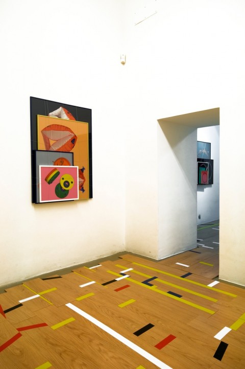 06 FG Dybbroe Moller Hello installation view Fondazione Giuliani. Allenamenti alienanti