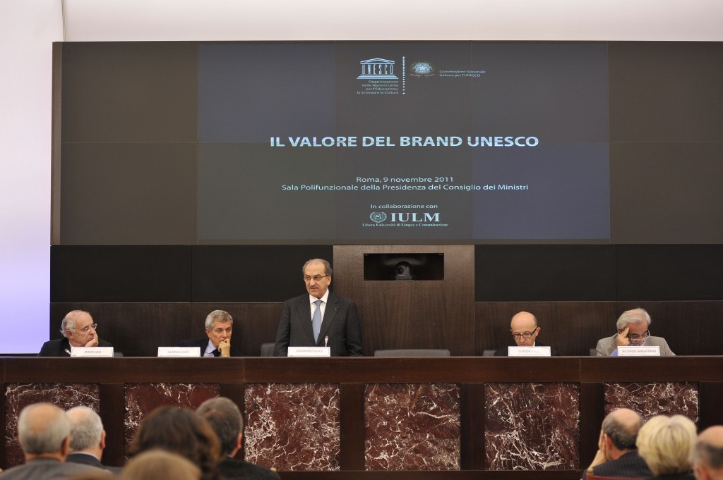 Chi quota il brand Unesco in Italia?