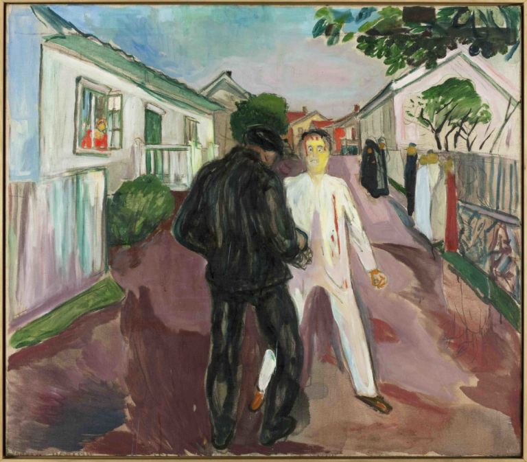 5labagarre Amici su Facebook di Edvard Munch