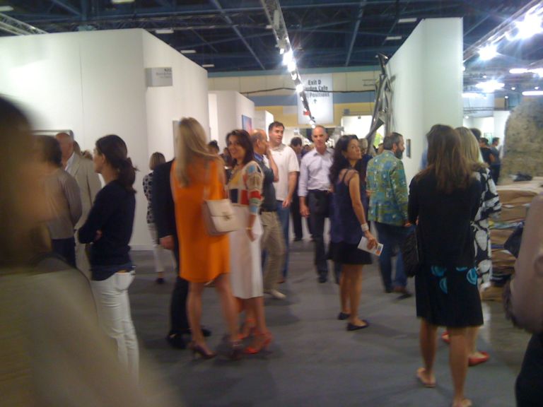 Art Basel Miami Beach – Opening 1 Miami Updates: grande austerità, con un pizzico di esuberanza locale, Ecco le prime immagini del Vip Opening di Art Basel