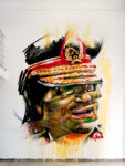 GHEDDAFI Non sarà un graffito, ma piace