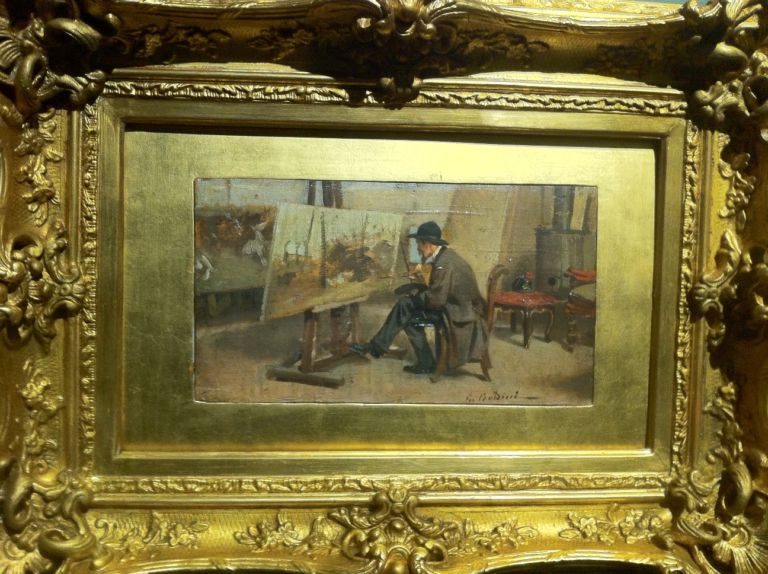 Giovanni Boldini Ritratto di Fattori nel suo studio I livelli stratosferici di Banca Intesa: è già una realtà la sezione Ottocento delle Gallerie d’Italia a Piazza Scala. Finalmente una Milano che primeggia