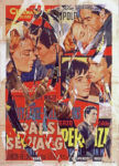 Mimmo Rotella Pazzi per il jazz 1963 1990 décollage su tela cm 140x100 Courtesy Frittelli Arte Contemporanea Firenze Una fondazione tra arte e jazz. A Roma
