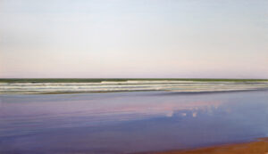 Il sublime minimal, Piero Guccione e il mare al crepuscolo