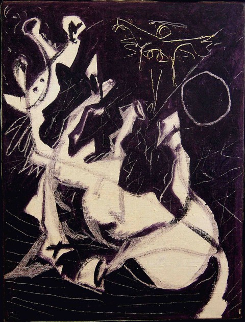 Washburn New York Jackson Pollock Untitled Composition with Sgraffito II ca. 1944 Welcome to Miami, bienvenidos a Miami!
