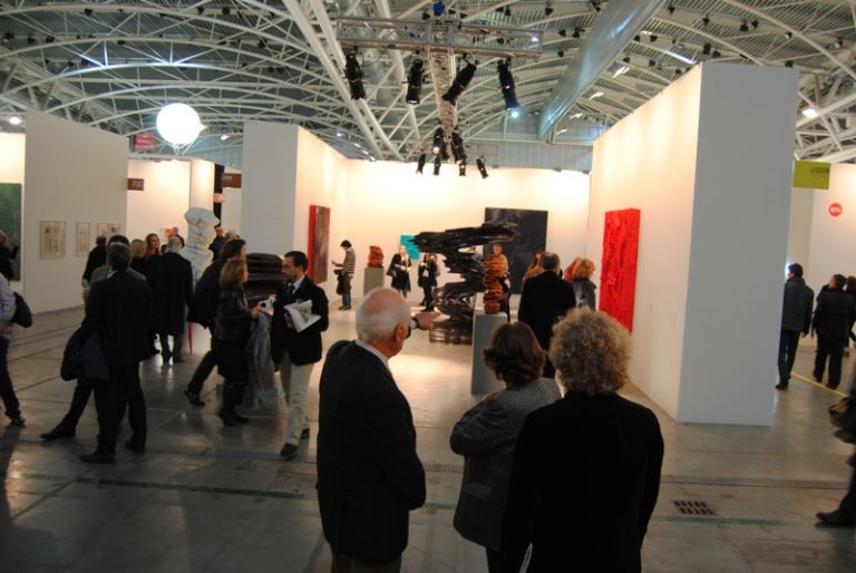 artissima2011 32 Torino Updates: non era ancora aperta ed era già una megagallery. Tutta Artissima in (oltre) trenta foto. Un istante prima di inaugurare