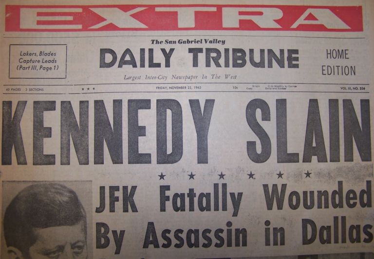 kennedy headline “Fate presto”: stratigrafia di un titolo