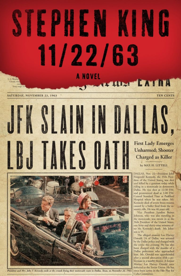 stephen king 22.11.63 copertina “Fate presto”: stratigrafia di un titolo