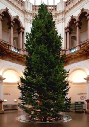 Ma che Natale è, senza il Tate Christmas Tree? Niente, i lavori al museo (o la crisi?) bloccano anche quello. E noi allora addobbiamo quelli degli anni passati
