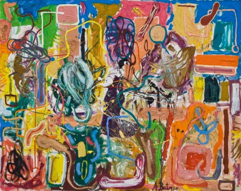 9 BUTZER AndrÃ© Fuchs Du hast Die Gans Gestohlen 2009 Oil on canvas 230x280cm Se pure Dubai fa start