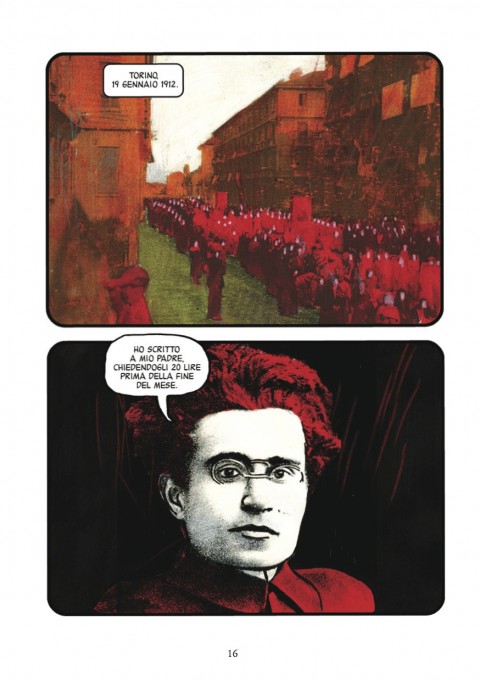 Gianluca Costantini e Elettra Stamboulis Gramsci Il fumetto fa notizia. E si legge su iPad