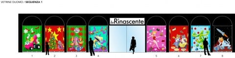 Il progetto per le vetrine della Rinascente a Milano Rinascente, quindi contemporanea. Dopo Palermo, anche a Milano il grande magazzino si regala un Natale con vetrine d’arte. Attenzione, c'è lo zampino di Antonio Colombo