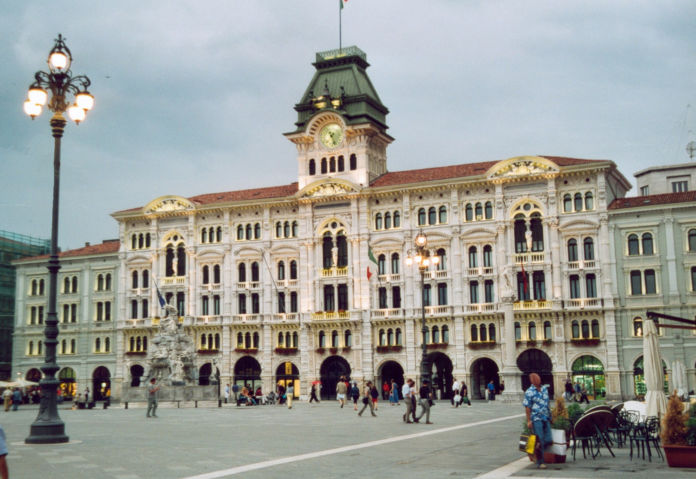 Piazza Unità a Trieste