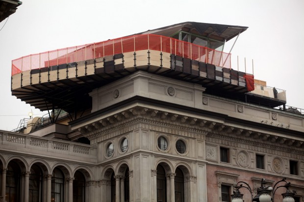 A cena, sul cielo di Milano. Tappa italiana per The Cube, il ristorante itinerante di Park Associati (e Electrolux)