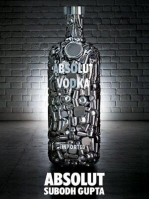 Delhi Updates: Absolut Indian. Sul treno della vodka più creativa del globo, sale la coppia più famosa dell’India, Subodh Gupta e Bharti Kher