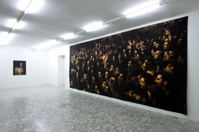 CH 2011 Veduta parziale della mostra 6 Galleria Artiaco foto Francesco Squeglia Coesistenza e superficie
